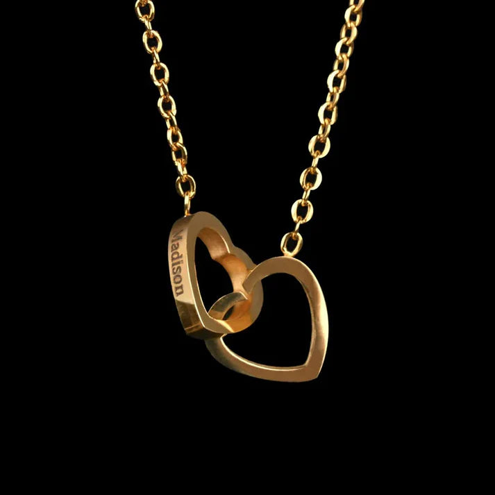 Eternal Rose Box - With Engraved Necklace