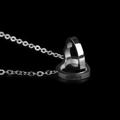 Eternal Rose Box - With Engraved Necklace